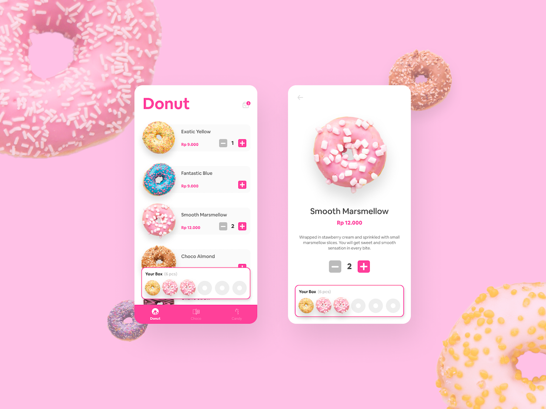Donut Shop - Design Exploration